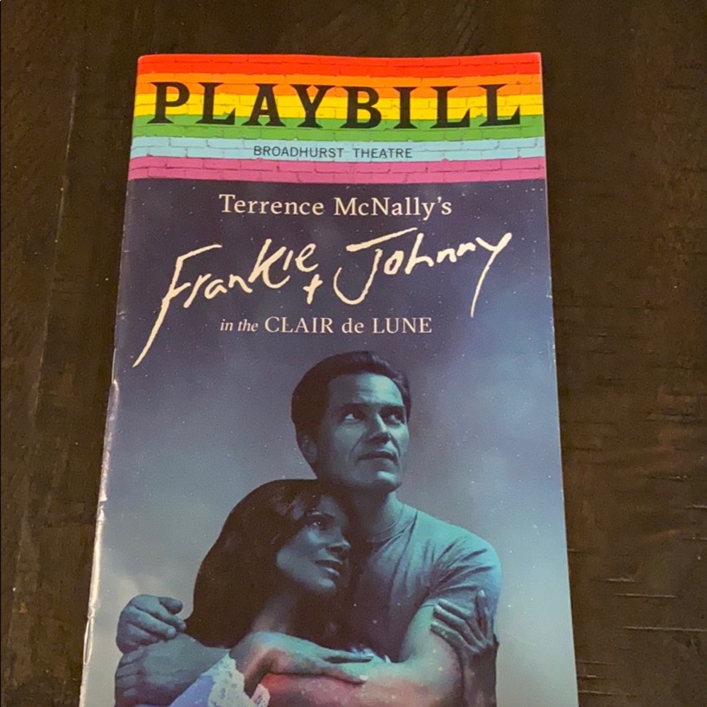 Frankie&Johnny Playbill (pride)